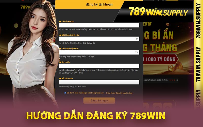 Đăng Ký 789win - Hướng Dẫn Chi Tiết Thực Hiện Nhanh 4 Hướng dẫn đăng ký 789Win
